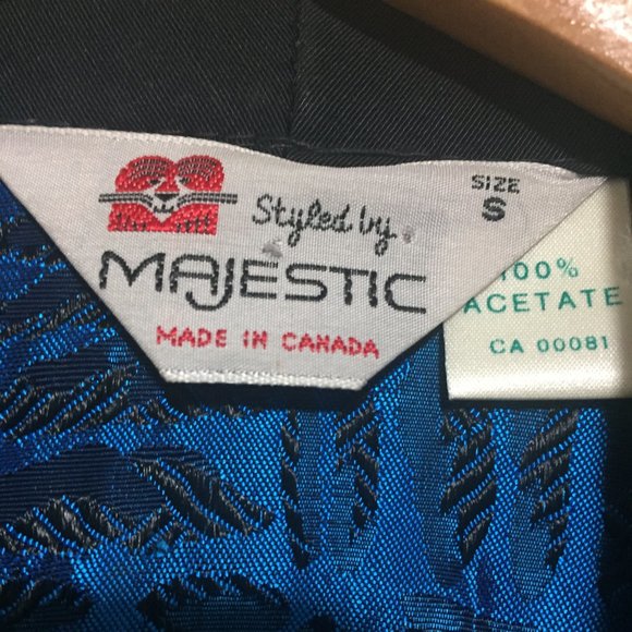 VINTAGE MAJESTIC BROCADE JACKETS SIZE S - Picture 7 of 9